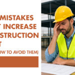Top Mistakes That Increase Construction Costs (And How to Avoid Them)