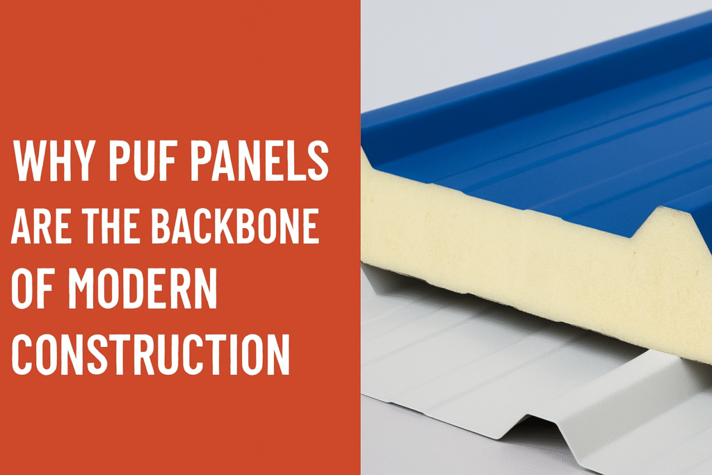 Why PUF Panels are the Backbone of Modern Construction