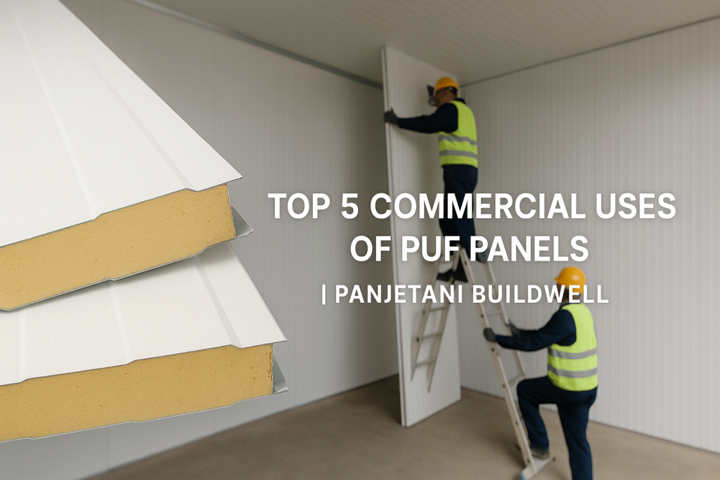 Top 5 Applications of PUF Panels in Commercial Construction