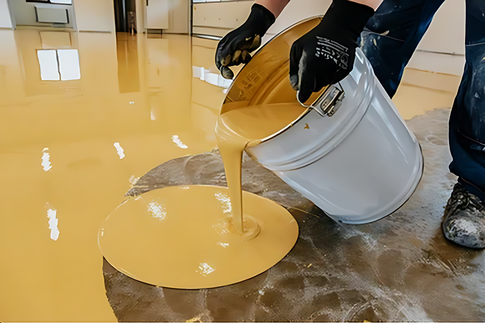 Difference Between Epoxy and PU Paint in Turnkey Construction Projects