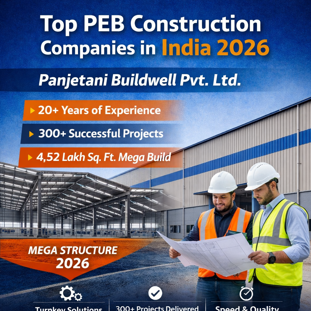 Top PEB Construction Companies in India 2026 PBPL Projects