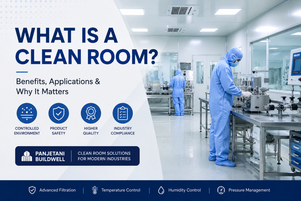 What Is a Clean Room in pharmaceutical and industrial manufacturing facility